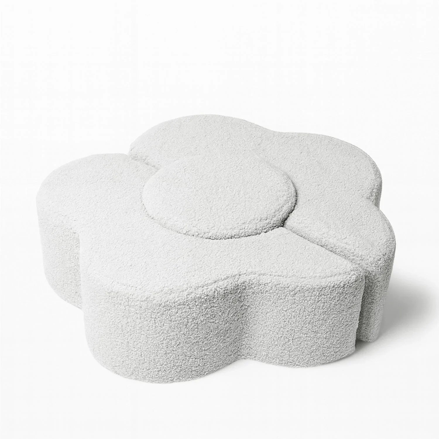 Set di forme in gommapiuma MeowBaby® a fiore, 3 elementi, color Bearly Off White