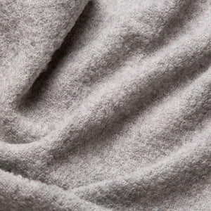 Plaid luxueux en laine d'alpaga super fine bouclée