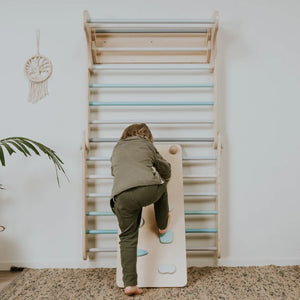 Rutsche für leg&go Pikler-Dreieck und Sprossenwand – Pastell