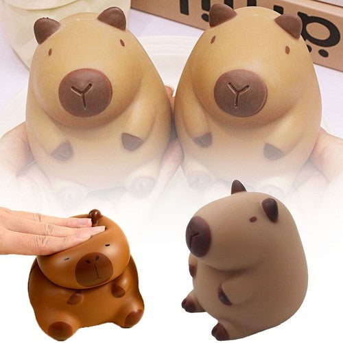 Capybara Squishy – Soft Sensory Toy for Kids