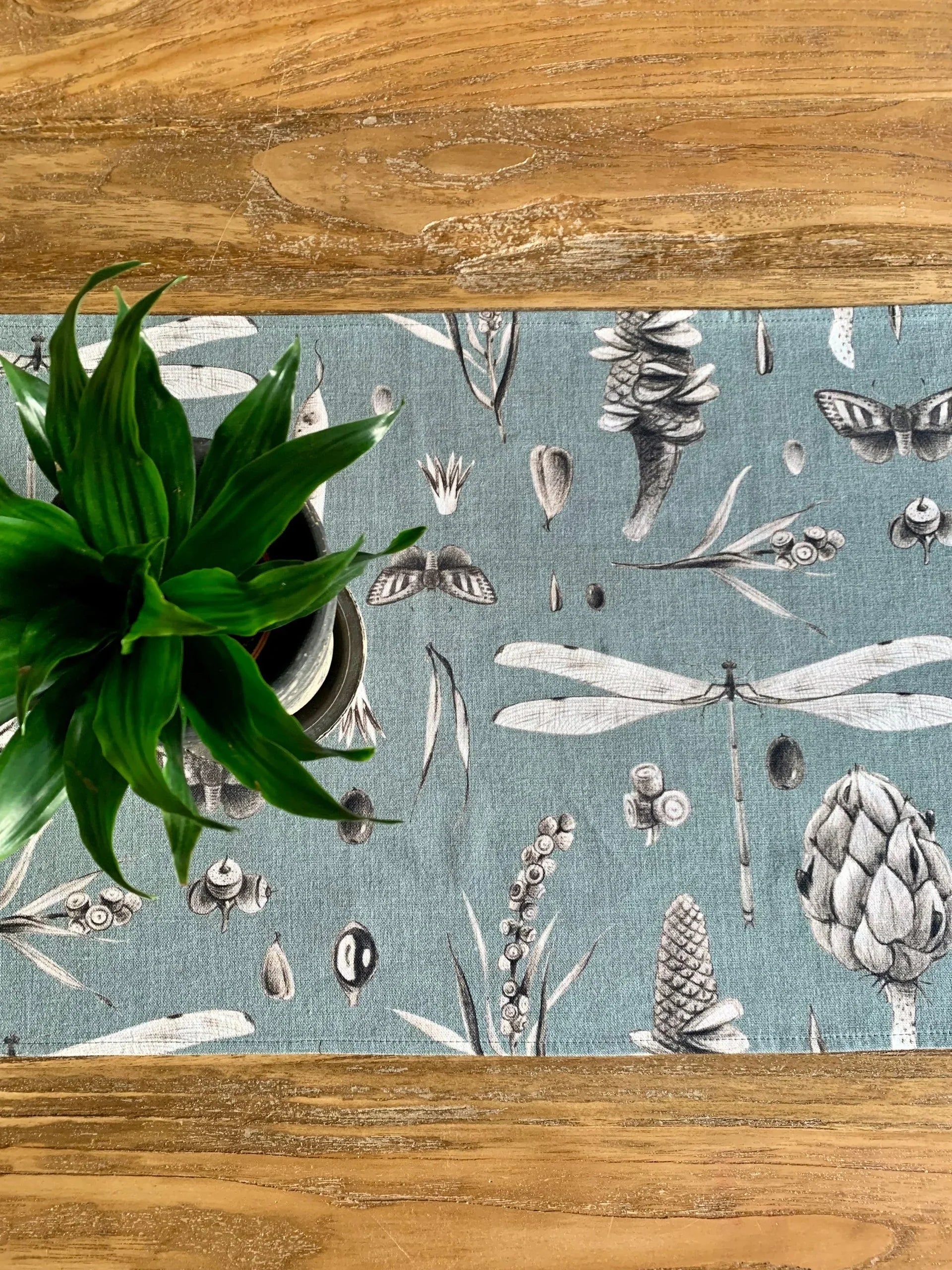 Chemin de table Seeds Aqua