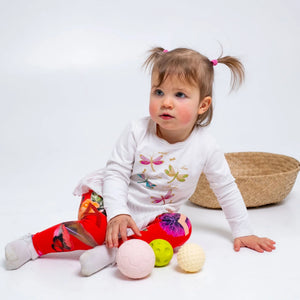 Set di 7 palline sensoriali per neonati