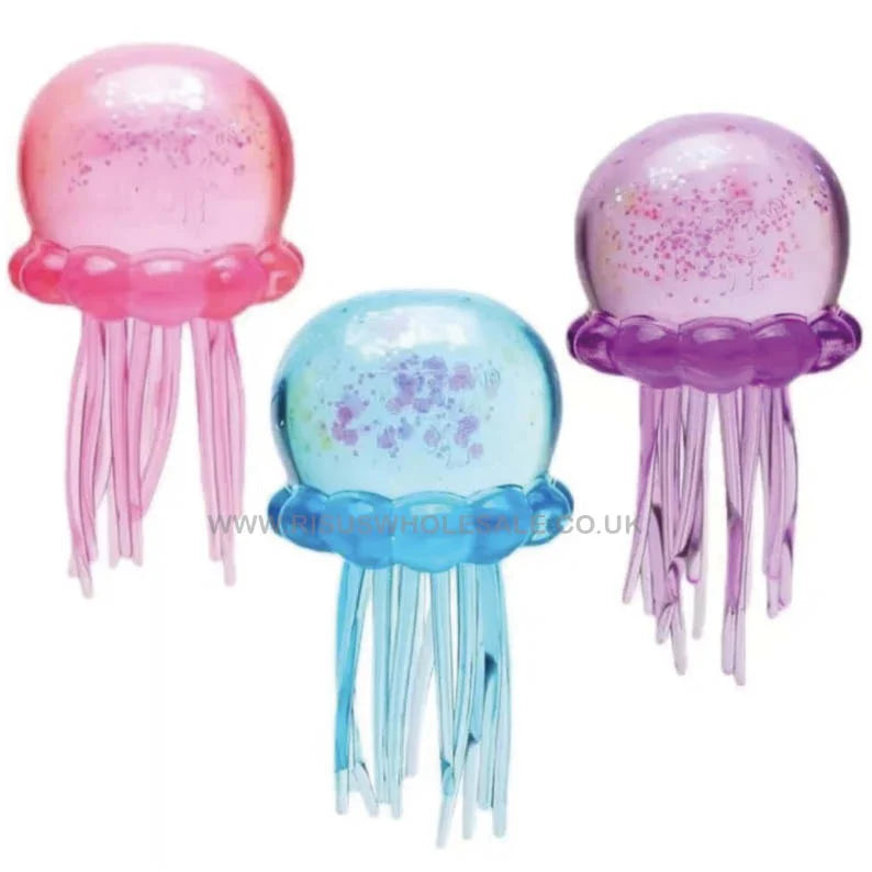 Glitter Jellyfish Squishy – Choose Your Color