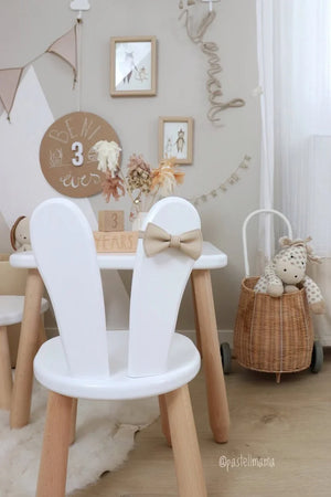 Ensemble table et chaise - Lapin