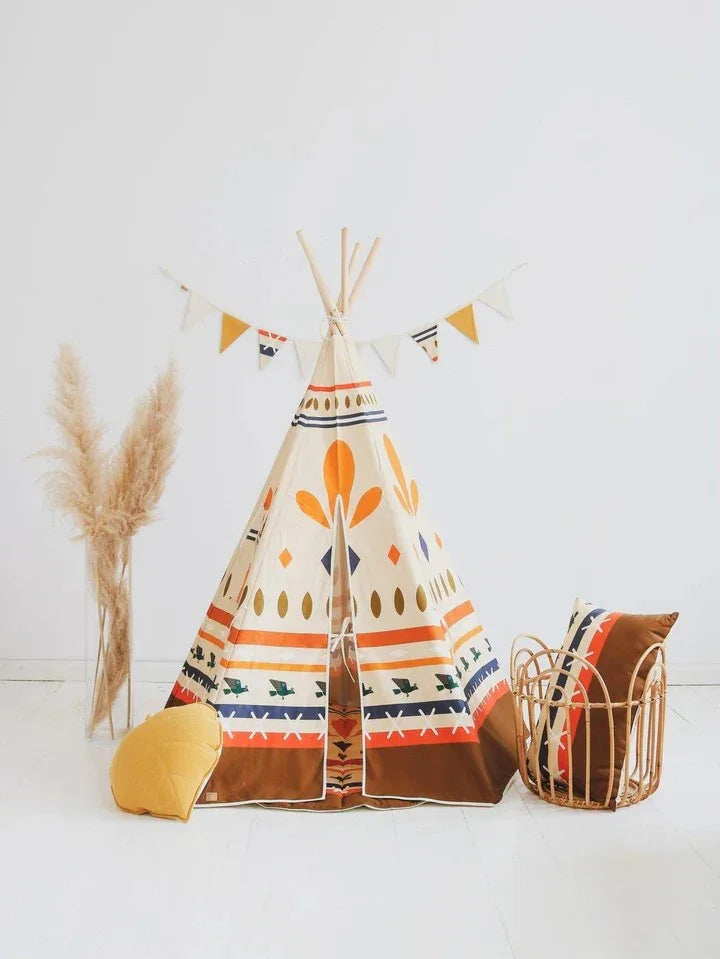 Tienda tipo tipi con alfombra - Native Vibe