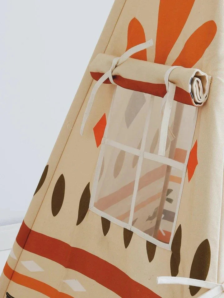Tienda tipo tipi con alfombra - Native Vibe