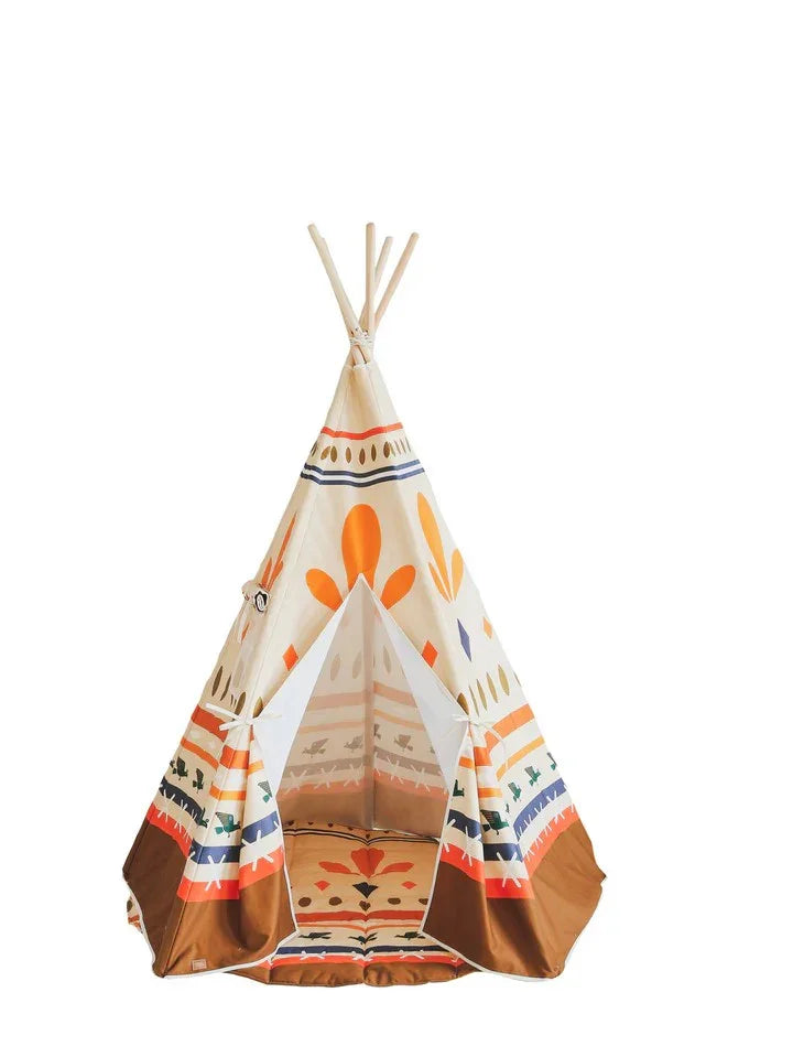 Tienda tipo tipi con alfombra - Native Vibe