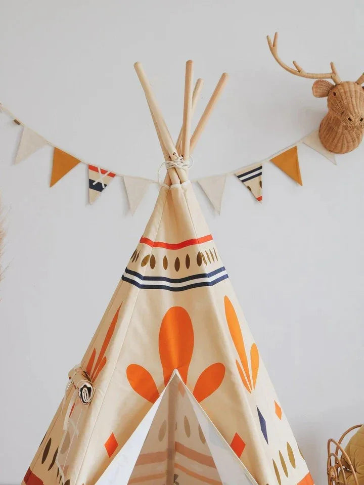 Tienda tipo tipi con alfombra - Native Vibe