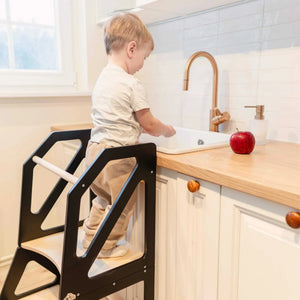 Torre di Apprendimento Trasformabile - Modustep e Sedia Alta Combo