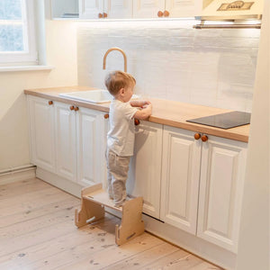 Torre di Apprendimento Trasformabile - Modustep e Sedia Alta Combo