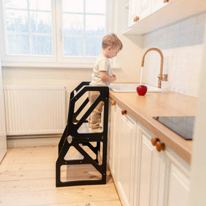 Torre di Apprendimento Trasformabile - Modustep e Sedia Alta Combo