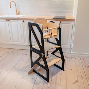 Torre di Apprendimento Trasformabile - Modustep e Sedia Alta Combo