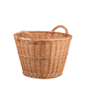 Panier en osier pour le jardin et le bois de chauffage, 45 L