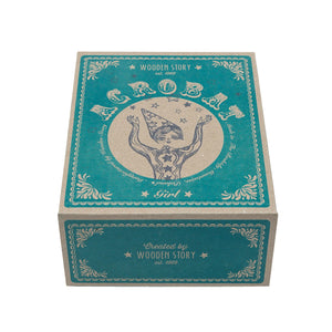 Wooden Story Akrobatin (Holzfigur)