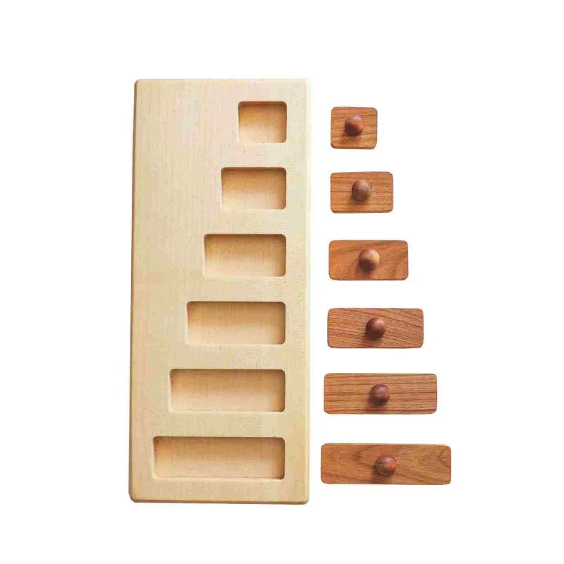 Blocchi Puzzle in Legno - Lunghi e Corti